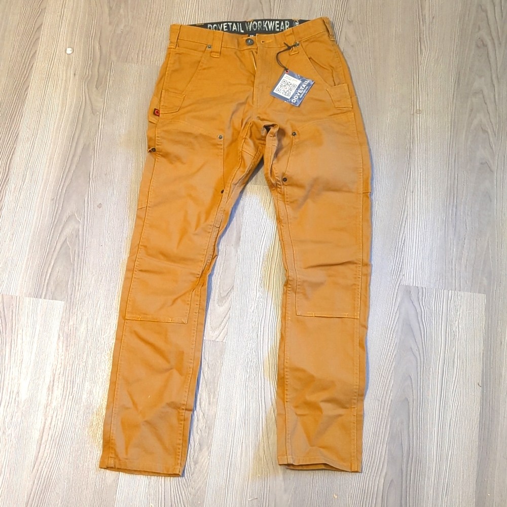 Dovetail Workwear maven x canvas pants saddle brown 6